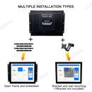 LESOWN E104-A01GBR 10.4 Inch Industrial Embedded Win-10 PC Monitor 1024x768 600cd/m² 4:3 Panel-Mount Monitor Rugged Touchscreen for TV PC