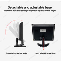 LESOWM N97-D01S 9.7 inch VGA Monitor Full HD 1024x768 LCD Resistive Screen VESA Display with Speakers
