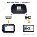 LESOWN E70-G02GBR 7 Inch Open Frame Laptop Touchscreen Monitor Industrial Embedded Display VGA/HDMI/AV/USB(touch) Interface 1024x600 IPS