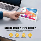 LESOWN P50CW-T mini USB Touch Display HDMI IPS Screen Compact 5 inch PC Laptop Sub White Monitor