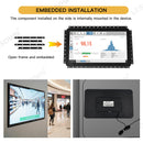 LESOWN E156-C01GBT Open Frame 15.6 Inch Embedded Display 1920x1080 IPS LCD Touch Monitor Panel Mount Wide Temperature Range (-20°C to 70°C)