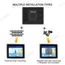LESOWN E104-C01FET 10.4 Inch 1024x768 4:3 Industrial Embedded Display Metal Frame LCD Display with VGA+HDMI Built-in Speakers for TV CCTV