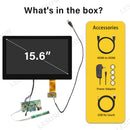 LESOWN M156-B02T 15.6 inch Laptop Screen 1920x1080 IPS HDMI VGA USB Touchscreen Display eDP 30PIN Interface LCD Panel Module for PC