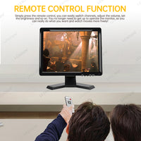LESOWN N170 17 inch Resistive Touch Car Headrest Monitor 1280x1024 Digital LCD Screen DVD Player HDMI USB Port
