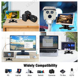 LESOWN 7 inch 1024×600 IPS 5-Point Touchscreen Display with Stand – HDMI/microUSB, Plug & Play N70-A01GWS