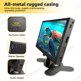 LESOWN MP70S-NGD01A 7.0inch USB Flash Drive Video Advertising Player TFT-LCD 1024x600 IPS Interactive Digital Signage for &nbsp;Kali Raspberry Pi