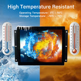 LESOWN E104-C01GBTE 10.4 Inch Embedded Display 1024x768 LCD 1000cd/m² Panel Mount Display with VGA+HDMI for Medical Equipment PC