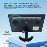 LESOWN N116 Small Size 11.6 inch 1080p Widescreen LCD VGA HDMI VESA Monitor 1366x768 IPS Resistive Touch Display Built-in Speakers