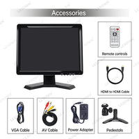 LESOWN N190 19 inch Wide Touch Screen Monitor 1280x1024 Capacitive  16:10 VGA HDMI Secondary Display