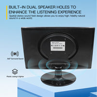 LESOWN N173-E01S 17.3 inch Portable Industrial Monitor 1600x900 VGA Display for Security Cameras