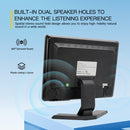 LESOWN N150 Camera Monitor 1024x768 Display Touch VGA 15 inch Monitor Build in Speakers Earphone Jack