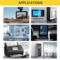 LESOWN M150-A01T HD 1024x768 IPS Wide Screen 15 inch 1500:1 Full Viewing HMDI VGA LCD Touchscreen Display Module for Intelligent Central Control