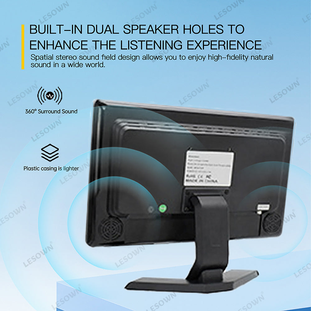 LESOWN N190 Industrial Display 19 inch Ultra Wide Touch Screen 1440x990 IPS External Monitor with Speakers