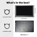 LESOWN P50C Small mini Monitor 5 inch 800x480 HDMI Portable Second Screen for Laptop PC
