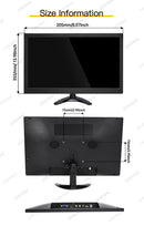 LESOWN N156 Portable Monitor Touchscreen 15.6 inch 1920x1080 Wide Screen HDMI VGA Additional Display