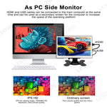 LESOWN 7 inch 1024×600 IPS 5-Point Touchscreen Display with Stand – HDMI/microUSB, Plug & Play N70-A01GWS