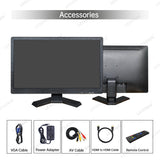 LESOWN N215 Ultra Wide Touchscreen Monitor 21.5 inch 1920x1080 Full HD VGA HDMI Wall Mount VESA Display