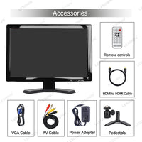 LESOWN N190 Industrial Display 19 inch Ultra Wide Touch Screen 1440x990 IPS External Monitor with Speakers