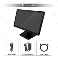 LESOWN N185 Industrial Resistive Capacitive Touch Screen LCD Monitor 18.5 inch  FHD VESA HDMI USB Display