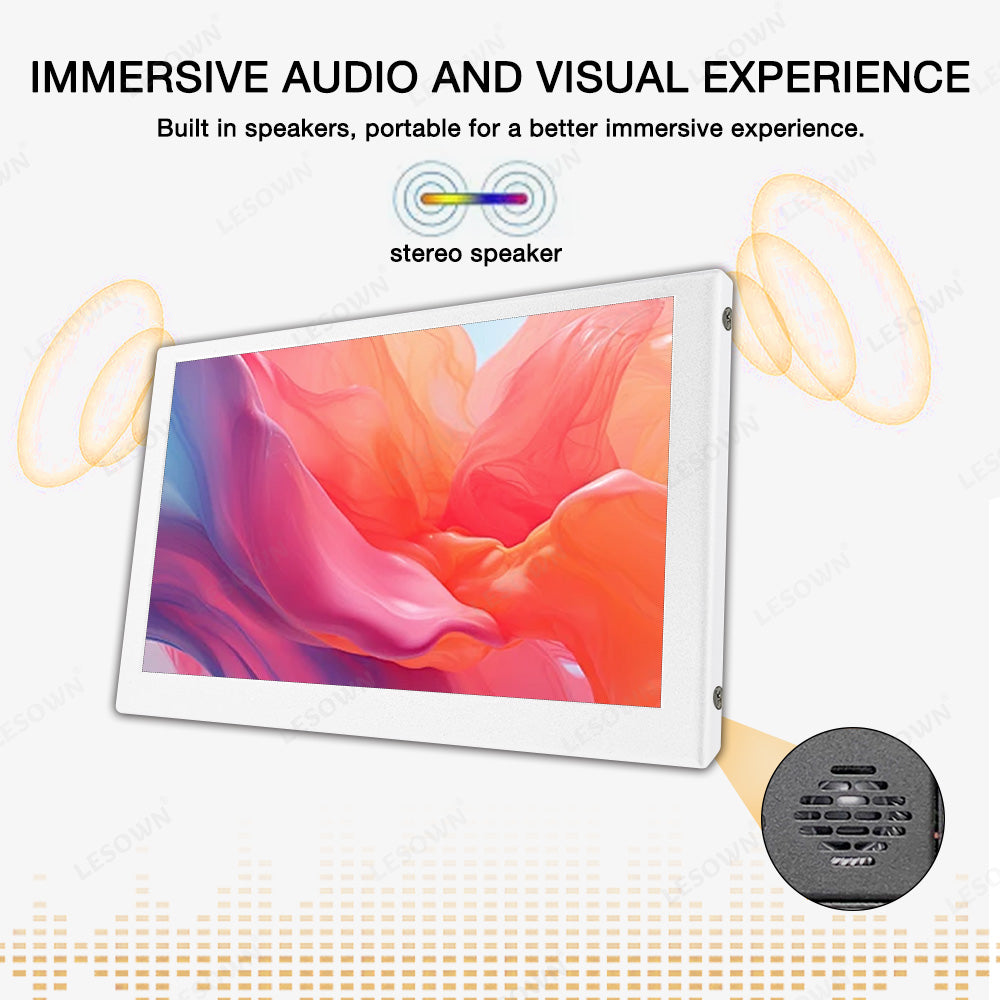 LESOWN P50CW-T mini USB Touch Display HDMI IPS Screen Compact 5 inch PC Laptop Sub White Monitor