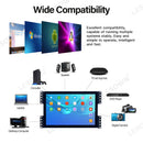 LESOWN E101-C01GBT 10.1 Inch 1280x800 High-brightness display 300cd/m² Embedded Monitor Panel Mount Display for PC TV CCTV