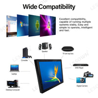 LESOWN E104-C01GBT Compact 10.4in 1024x768 LCD Open Frame Touch Embedded Display 300cd/m² Capacitive Multi-Touchscreen for CCTV