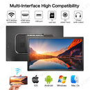 LESOWN P156KPM P185KPM Wireless 15.6 18.5 Inch FHD Portable Monitor Wireless Screen Projection Ideal for Streaming Movies and Reading Documents