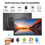 LESOWN P156KPM P185KPM Wireless 15.6 18.5 Inch FHD Portable Monitor Wireless Screen Projection Ideal for Streaming Movies and Reading Documents