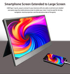LESOWN P133KPS/P133KPT Wide Small Touchscreen Monitor 13.3 Inch  Display External Second Screen for PC Smart Phone