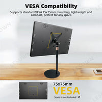 LESOWN P101C 10.1 inch Portable Monitor mini HDMI 1024x600 Portable Display with Speakers for PC Windows