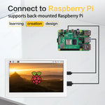LESOWN P50CW-T mini USB Touch Display HDMI IPS Screen Compact 5 inch PC Laptop Sub White Monitor