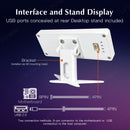 LESOWN P34FB P34FW 3.4 Inch Stretched Strip Display 376x960 LCD External Expansion Display CPU Hardware Temperature Monitor for Laptop PC