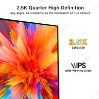 LESOWN M145-A01S Long Stretched Screen 14.5 inch IPS Touch 2560x720 QHD 1500:1 USB-C HDMI Strip Bar Secondary Display LCD Panel Module
