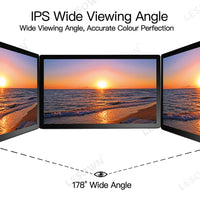 LESOWN E270-G01GBT Open Frame 27 Inch Industrial Embedded Win-10 PC Monitor 1920x1080 IPS Panel Mount Display Wide Temperature Range for TV