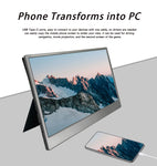 LESOWN P133KPS/P133KPT Wide Small Touchscreen Monitor 13.3 Inch  Display External Second Screen for PC Smart Phone