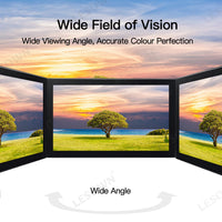LESOWN E70-G02GBR 7 Inch Open Frame Laptop Touchscreen Monitor Industrial Embedded Display VGA/HDMI/AV/USB(touch) Interface 1024x600 IPS