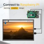 LESOWN P101GHS 10.1inch Small Wide Secondary Monitor 2560x1600 Computer IPS Portable USB External Display