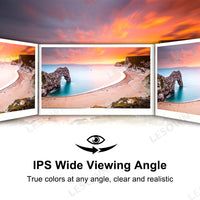 LESOWN 7 inch 1024×600 IPS 5-Point Touchscreen Display with Stand – HDMI/microUSB, Plug & Play N70-A01GWS