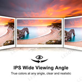 LESOWN 7 inch 1024×600 IPS 5-Point Touchscreen Display with Stand – HDMI/microUSB, Plug & Play N70-A01GWS