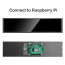 LESOWN P113 11.3 inch Stretched Bar Display HDMI External Long Monitor for PC Temperature Monitoring Aida64