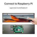 LESOWN P88D-T Touch Screen Long Display 8.8 inch 480x1920 600cd/m2  IPS Wide Extender Screen with Stand