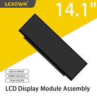 LESOWN M141-A01S  Ultrawide Long Strip Screen Display 14.1 inch mini HDMI USB-C 550x1920 IPS LCD Display Module for Aida64 Computer