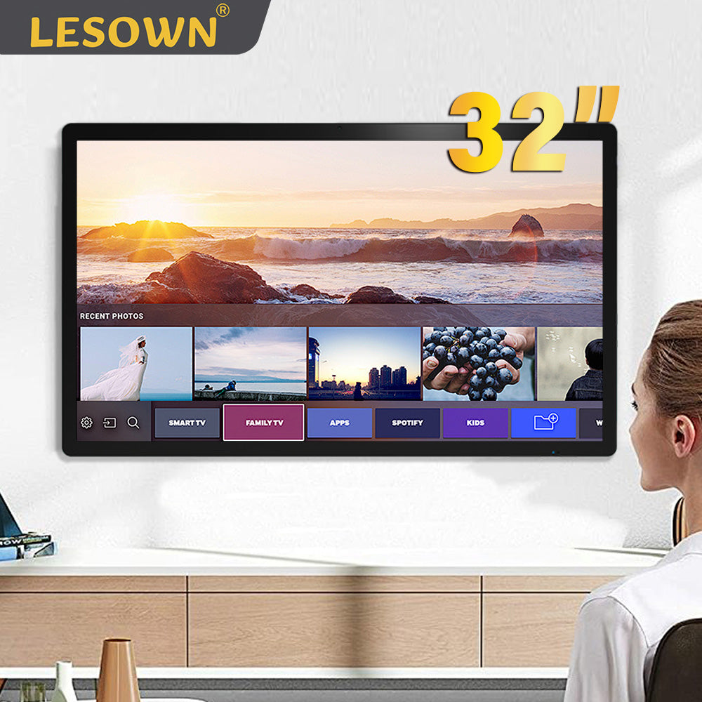 LESOWN N320-E01T/N320-E02T/N320-E03T 32 inch Industrial Display 1920x1080 16:9 Touchscreen VGA HDMI USB VESA100 Monitor