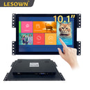 LESOWN E101-C01GBTE Small Embedded 10.1 Inch Display 600-1000cd/m² 1280x800 IPS LCD Screen with VGA/HDMI/USB(touch) for TV CCTV