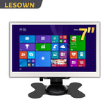 LESOWN 7 inch 1024×600 IPS 5-Point Touchscreen Display with Stand – HDMI/microUSB, Plug & Play N70-A01GWS