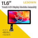 LESOWN M116-A01T  Small Display 11.6 inch USB Capacitive Touch HDMI VGA Full Viewing 1000:1 IPS 1920x1080 LCD Module with eDP 30PIN Interface