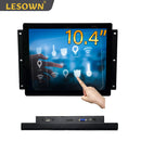 LESOWN E104-C01GBT Compact 10.4in 1024x768 LCD Open Frame Touch Embedded Display 300cd/m² Capacitive Multi-Touchscreen for CCTV