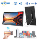 LESOWN P156KPM P185KPM Wireless 15.6 18.5 Inch FHD Portable Monitor Wireless Screen Projection Ideal for Streaming Movies and Reading Documents