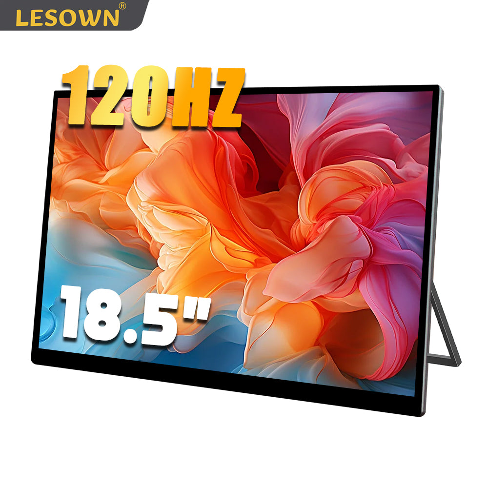 LESOWN P185KPR/P185KPTR 18.5 inch 120Hz Large Portable Gaming Monitor