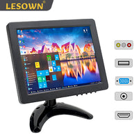LESOWN N80 8 inch Portable 1024x768 IPS Car Rear View Monitor HDMI AV VGA USB VESA